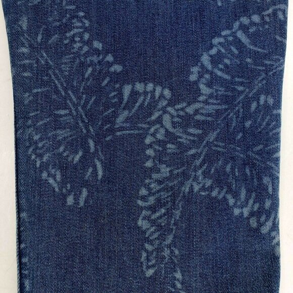 Chaps Madden Capri Jeans Size 10P 30X20 Super Stretch Slimming Beach View - Picture 6 of 10